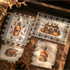 Halloween Gothic Rub-On Stickers