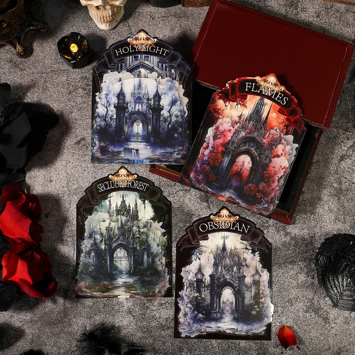 Dark Gate – Gothic Castle PET Sticker Set