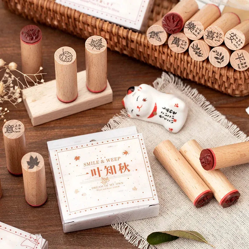Dream of My Own Wooden Rubber Stamp Set