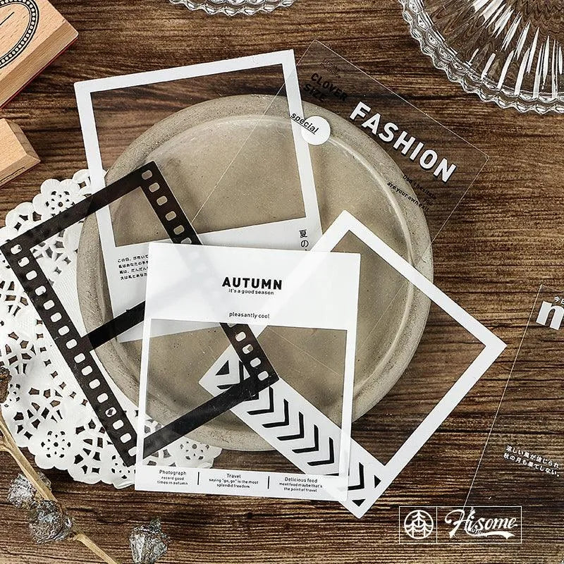 Vintage Polaroid Frame Stickers Pack