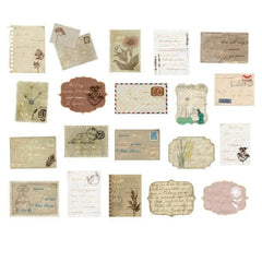 Vintage Ephemera Washi Sticker Set